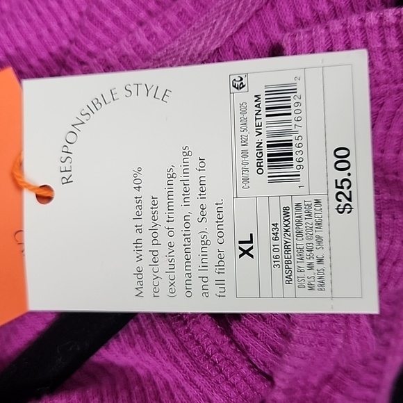 Women's Long Sleeve Notch Neck Thermal Top | Knox Rose | X Large - Picture 9 of 12